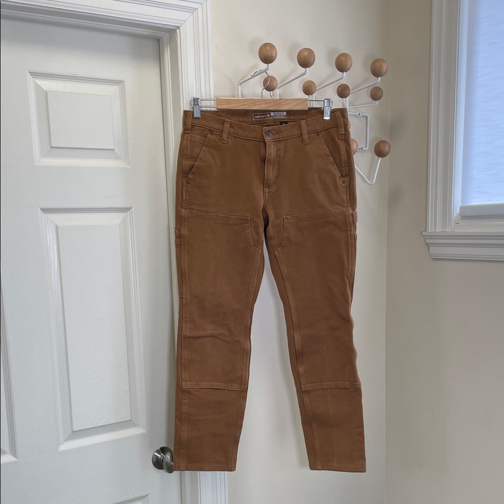 Carhartt - Rugged Flex Fit Twill Double-Front Work Pant - Brown 10 Regular